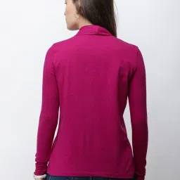 cation V-Neck Slim Fit Wrap Top image 4