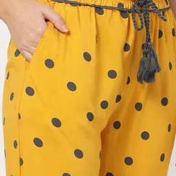 shyla Polka-Dot Print Pyjamas image 4