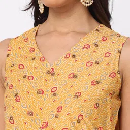 fusion Geometric Print Fit & Flare Dress image 4