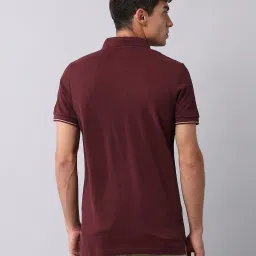 u.s. polo assn. Men Slim Fit Polo T-Shirt with Contrast Tipping image 4