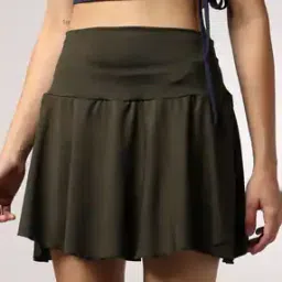Shein High Waist Mini Flared Skirt-picture-26
