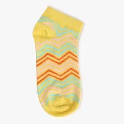 yousta Women Pack of 2 Striped Ankle-Length Socks image 4