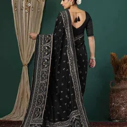 Women Satrani Silk Saree Saree image 4