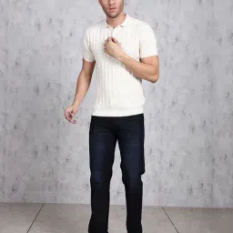 Shein Full Length Fly With Button Closure Mid Wash Jeans image 4