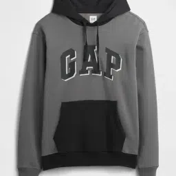 gap Appliqued Logo Relaxed Fit Full Sleeves Hoodie image 4
