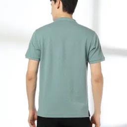 netplay Men Self-Structured Slim Fit Polo T-Shirt image 4
