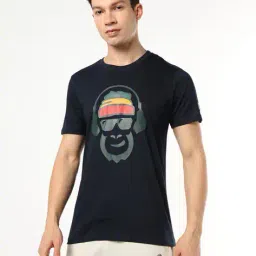 buda jeans co Men Graphic Print Regular Fit Crew-Neck T-Shirt image 4