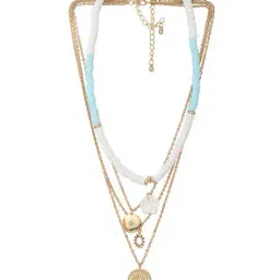 carlton london Set of 2 Rose Gold-Plated Layered Necklace image 4