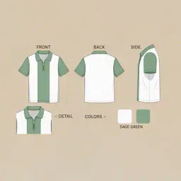 neonomad Men Colour-Block Regular Fit Polo T-Shirt image 4