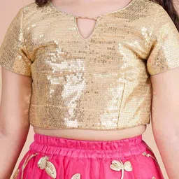pspeaches Embellished Lehenga Choli with Dupatta image 5