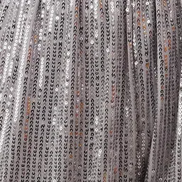 Shein Party Full Length Elasticated Waist Sequined Palazzo image 5