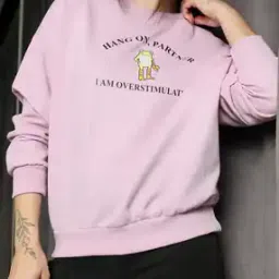 Shein Drop Shoulder Typographic Chest Print Crew Sweatshirt-picture-32