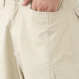 Shein Ankle Length Panelled Cargo Pant With Pockets image 5