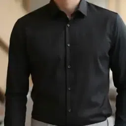 Shein Medium Length Spread Collar Full Sleeve Shirt-picture-11