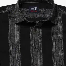 netplay Men Striped Slim Fit Shirt with Patch Pocket image 5