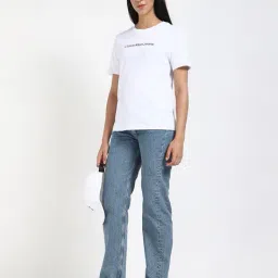 calvin klein jeans Women Lightly Washed Slim Fit Jeans image 5