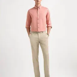 arrow Men Slim Fit Shirt with Patch Pocket image 5