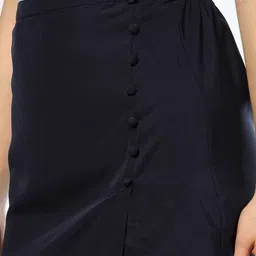 fyre rose Women A-Line Skirt with Side-Slit image 5