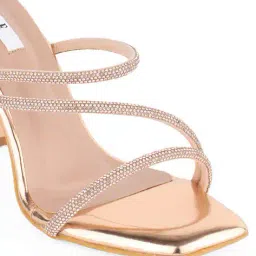 elle Women Embellished Chunky Heeled Sandals image 5