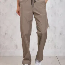 Shein Full Length Elasticated Drawstring Waist Pants-image-48