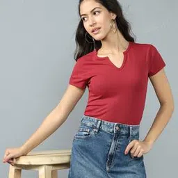 Shein Casual Medium Length Short Sleeves Ribbed Leotard Top-picture-48