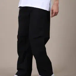 Shein Full Length Elasticated Drawstring Waist Pant image 1