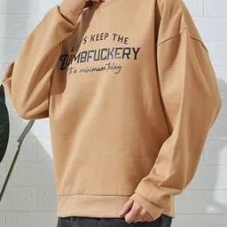 Shein Drop Shoulder Typographic Chest Print Sweatshirt-picture-16