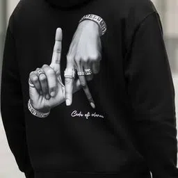 Shein Drop Shoulder Graphic Back Print Hoodie with Pocket-picture-10