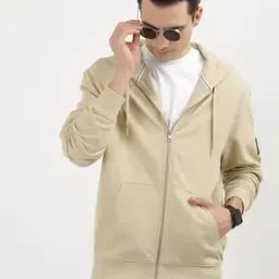 calvin klein jeans Badge Zip Through Hoodie-picture-26