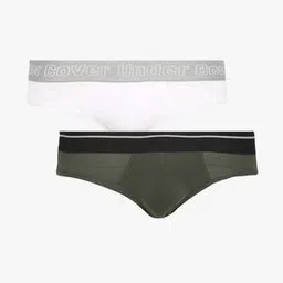 yousta Men Pack of 2 Briefs with Printed Waistband-picture-16