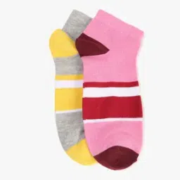 yousta Women Striped Ankle-Length Socks-picture-14