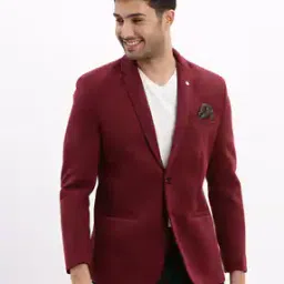 showoff Men Slim Fit Blazer With Notched Lapel-picture-24