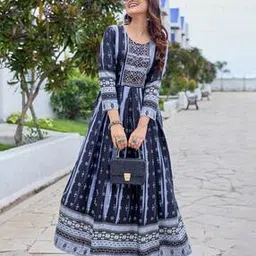 aradhna Women Self-design Anarkali Kurta-picture-32