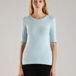 calvin klein jeans Women Crew-Neck Regular Fit T-Shirt-picture-38