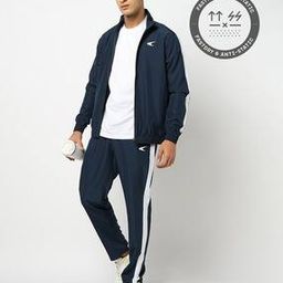 performax Men Colourblock Regular Fit Zip-Front Tracksuit-picture-5