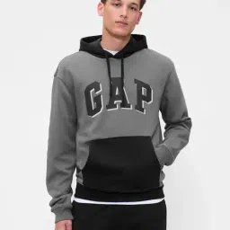 gap Appliqued Logo Relaxed Fit Full Sleeves Hoodie image 1