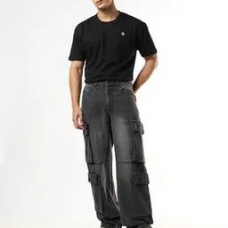 buda jeans co Men Mid-Wash Relaxed Fit Jeans-picture-24