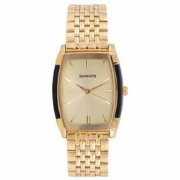 sonata Men Water-Resistant Analogue Watch-NT7080YM02-picture-10