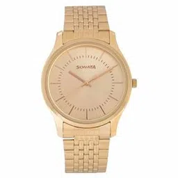 sonata Men Water-Resistant Analogue Watch-NT77082YM02-picture-49