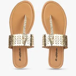 hi-attitude Embellished T-strap Wedges-picture-19