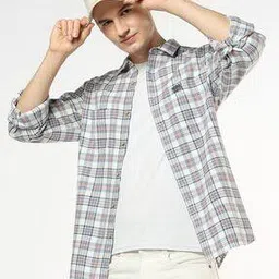 Men Checked Regular Fit Shirt-image-46