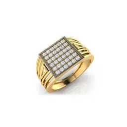 Siraj Gold Diamond Mens Ring-image-17