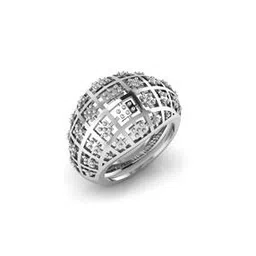 White Gold Hallmark Ring-image-43