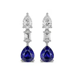 emori Women White Gold Lab Grown Diamond Drop Earrings-picture-50