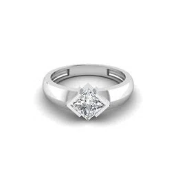 shine eternal Men White Gold Lab Grown Diamond-Studded The Brilliant Prince Ring-picture-18