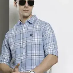 the indian garage co Checked Shirt with Patch Pocket-picture-39