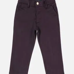 allen solly Slim Fit Flat-Front Trousers-picture-21