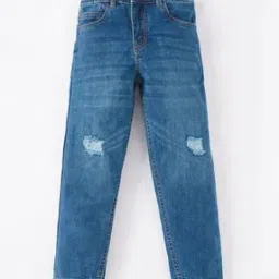 ed-a-mamma Boys Regular Fit Ripped Denim Jeans-picture-35