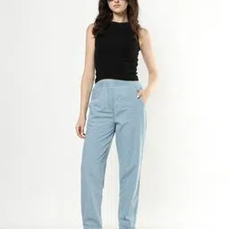 buda jeans co Women Lightly Washed Jogger Jeans-picture-49