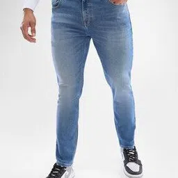 spykar Men Mid-Wash Kano Slim Fit Jeans-picture-52